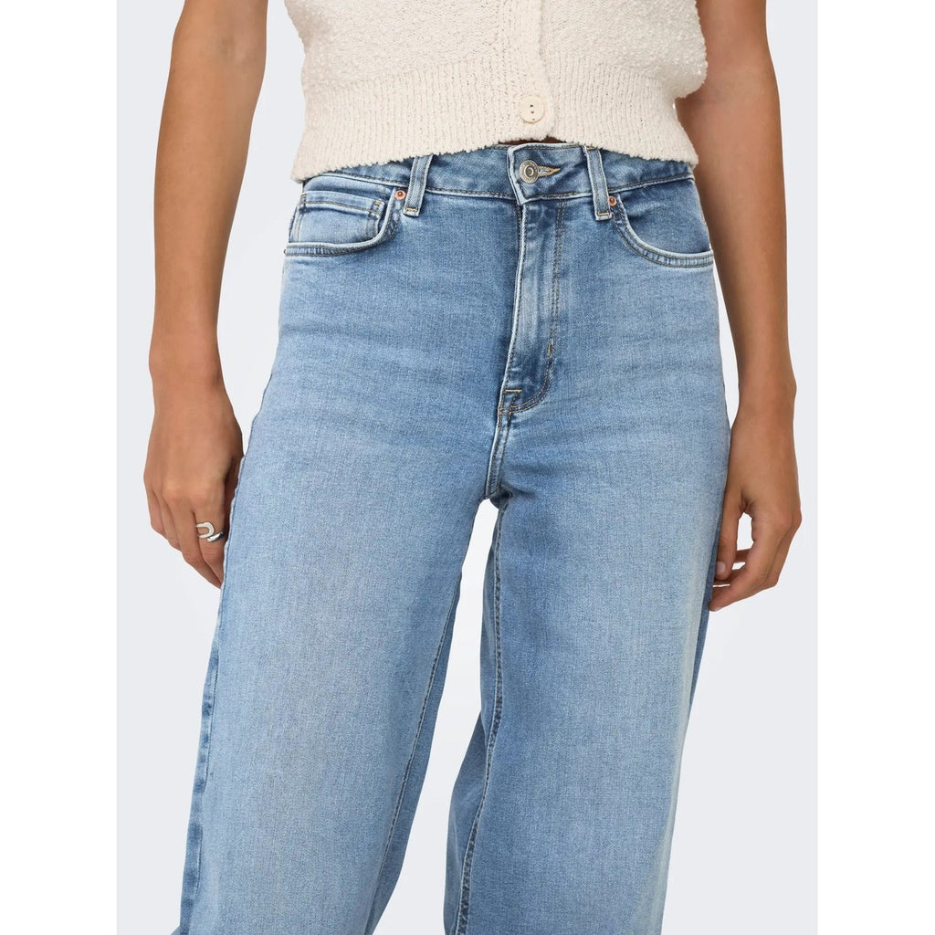 Only — Jeans Art.-Nr. 15282975 blau hell für Damen — Ansicht 3