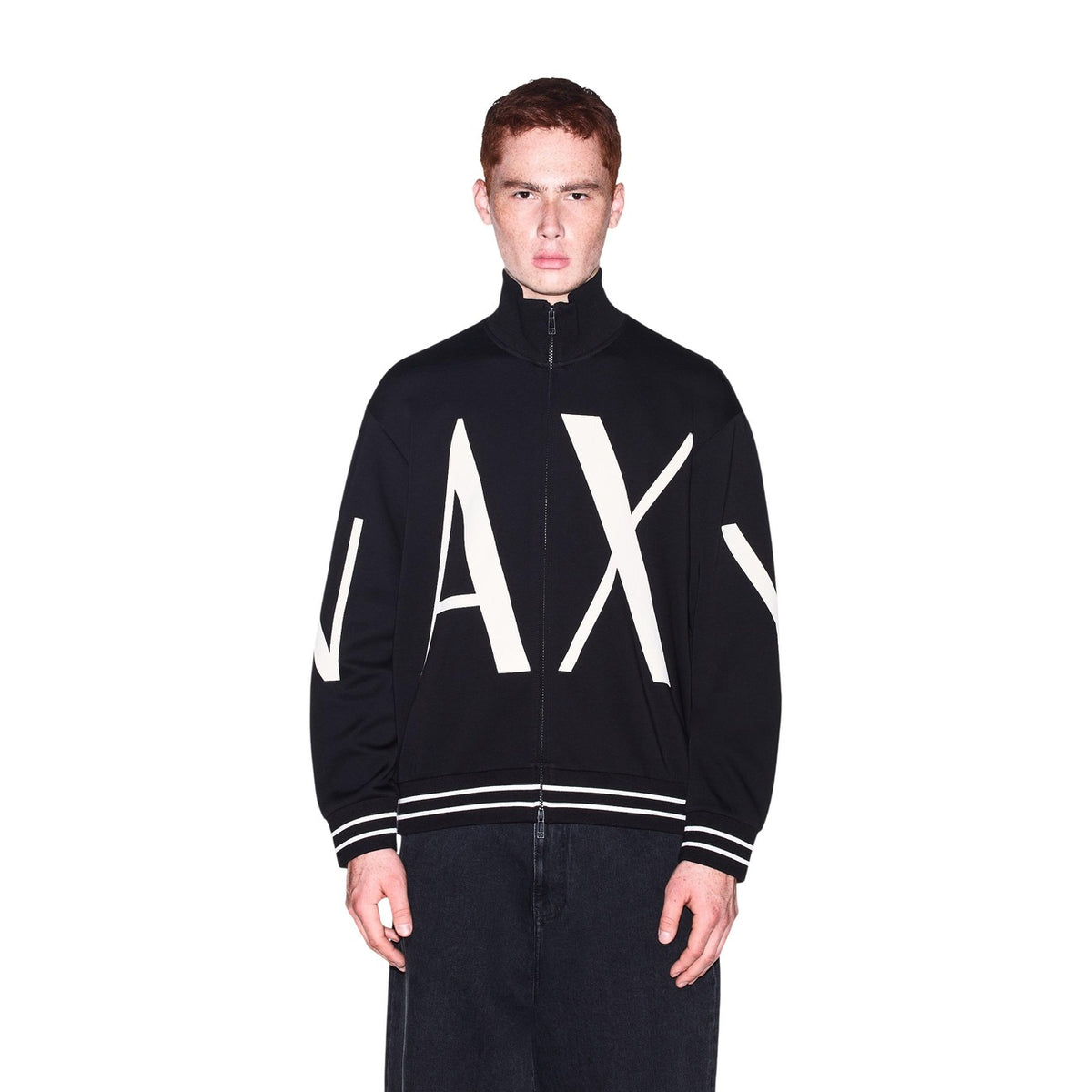 Armani Exchange — Sweat zippé XM002950 noir homme