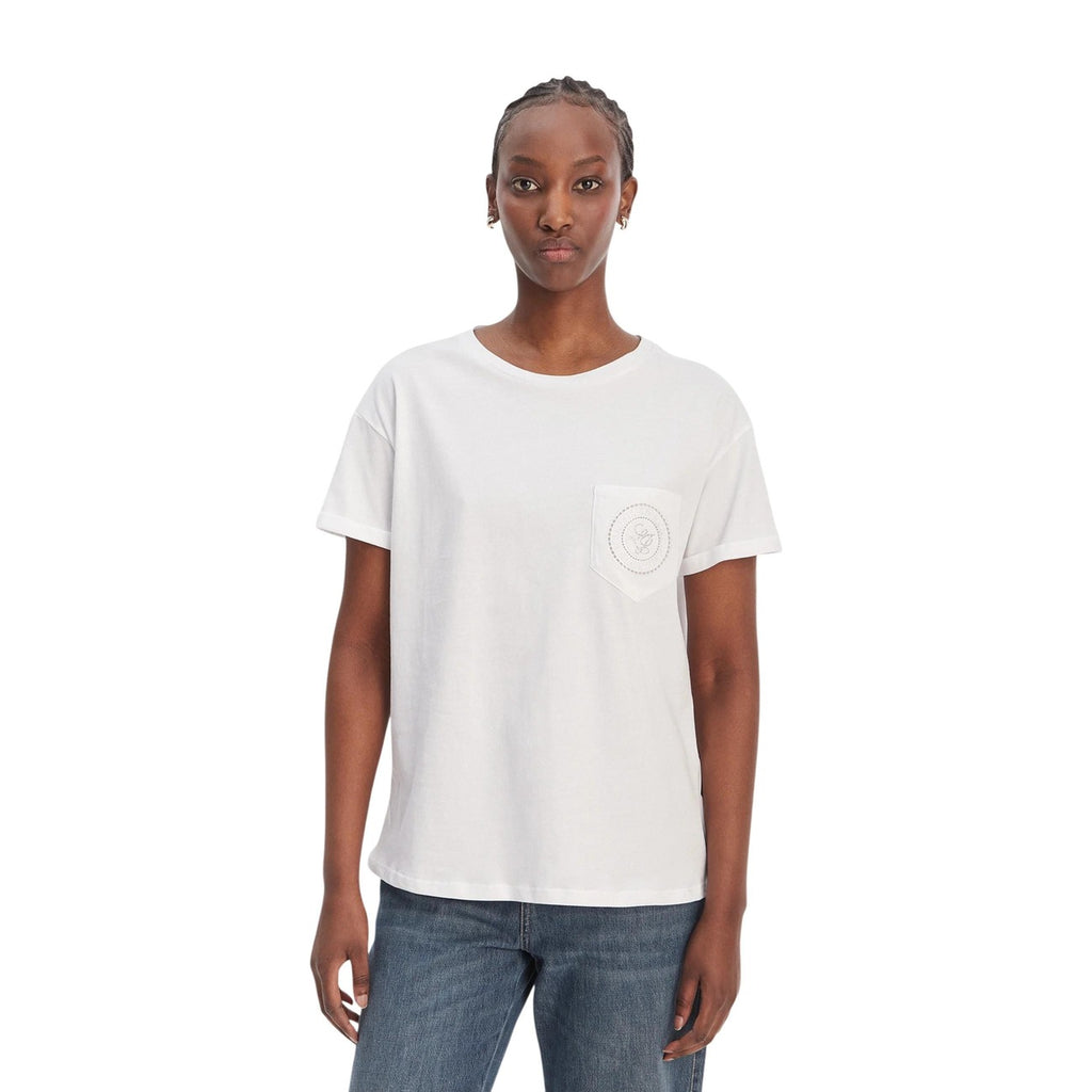 Liu Jo — White t-shirt ref. WA6372 JS923 woman