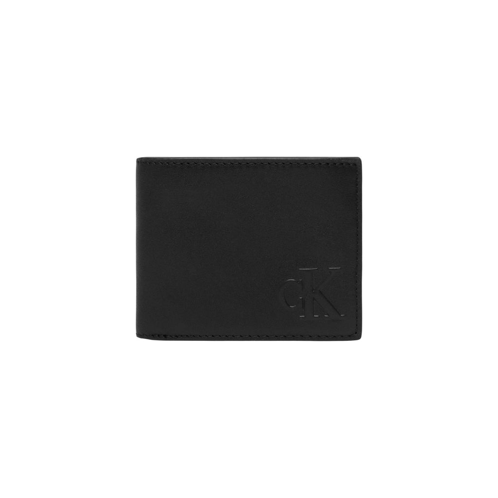 Calvin Klein — Men's black leather wallet — view 2