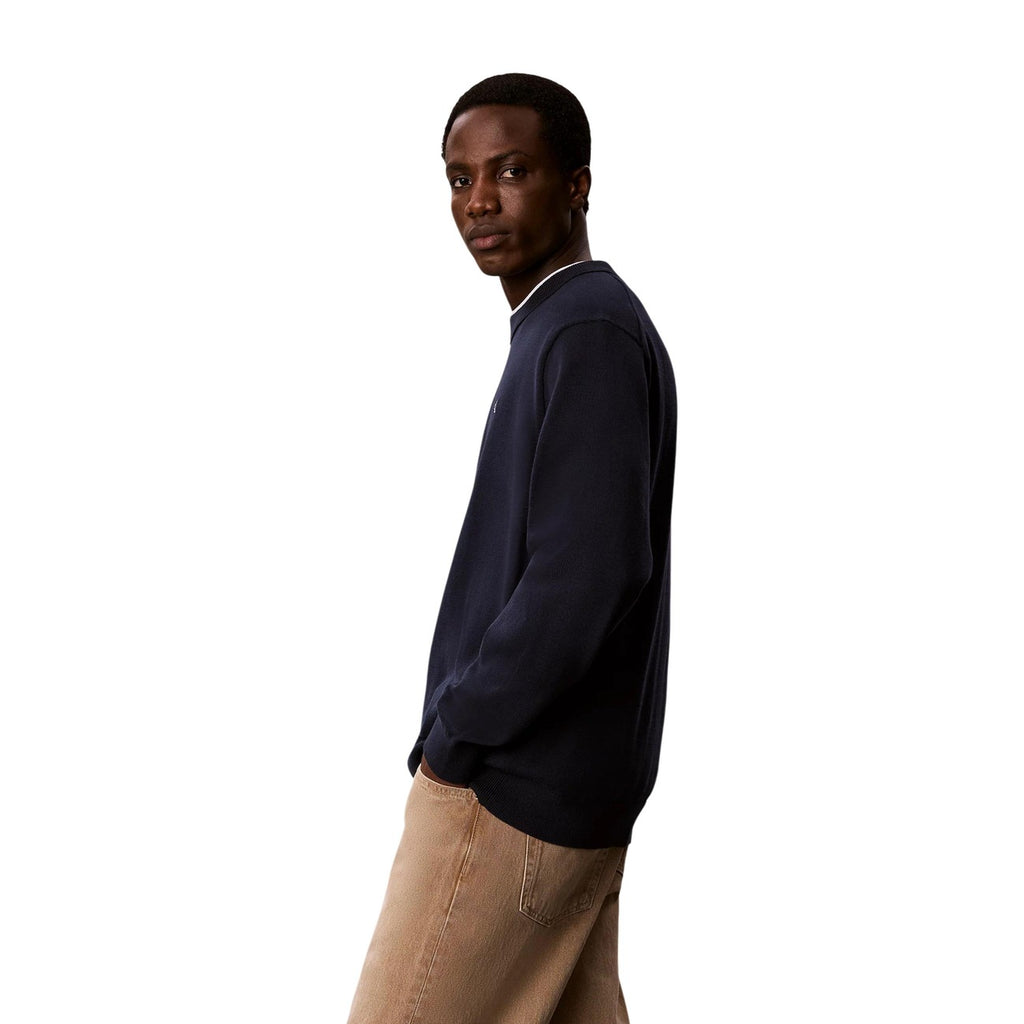 Calvin Klein Jeans — Men’s blue sweater — view 3