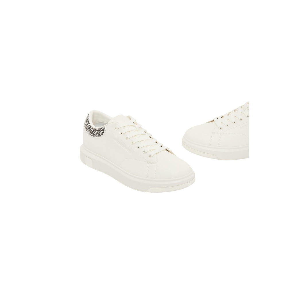 Armani Exchange — Baskets blanches homme — vue 3