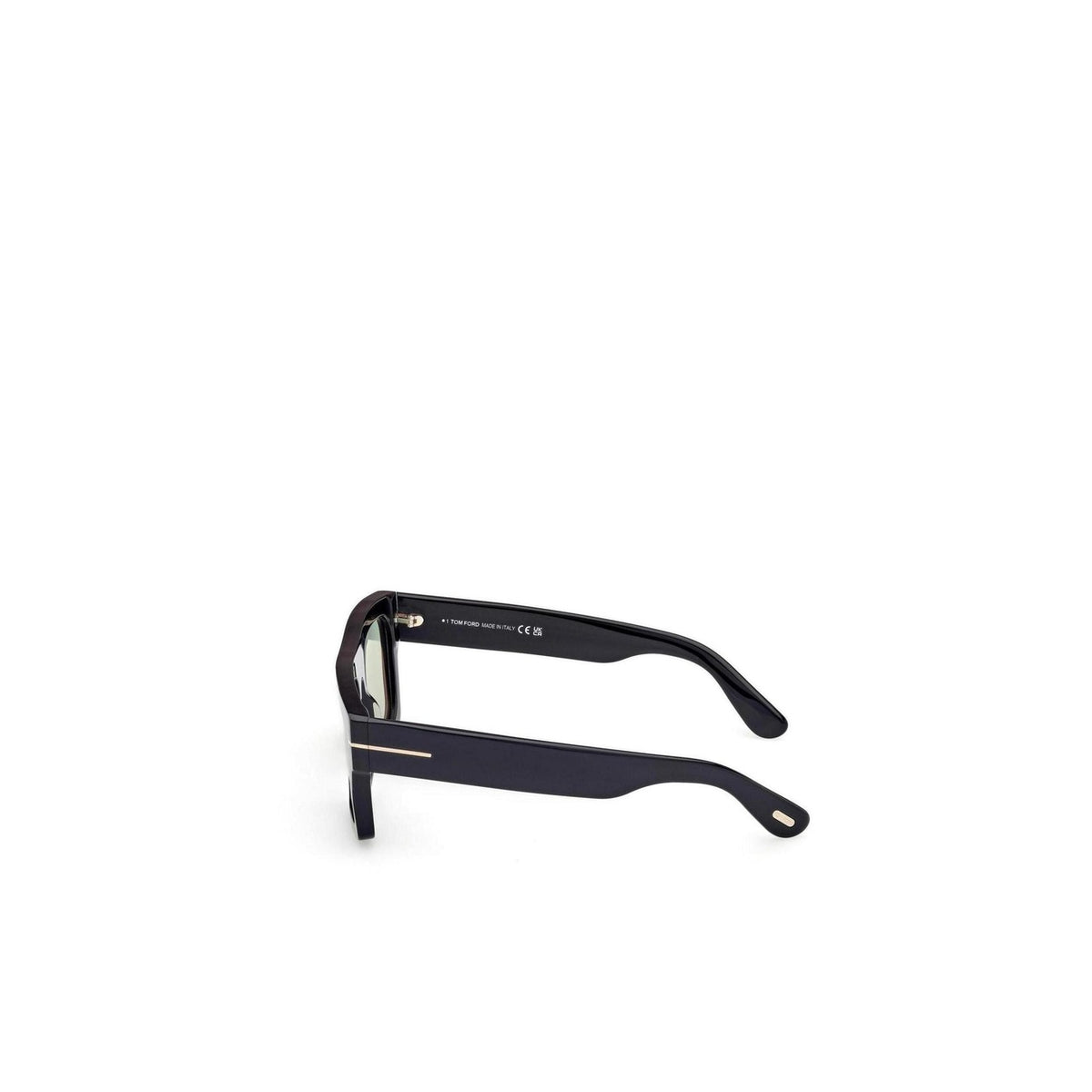 Tom Ford — Sonnenbrille aus schwarzem Acetat 53 mm für Herren — Ansicht 2