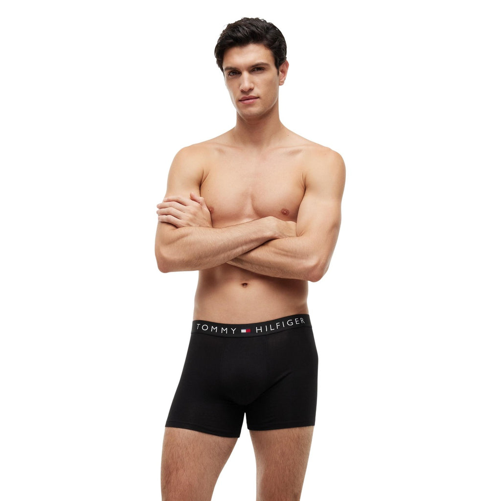 Tommy Hilfiger – 3er-Pack Herren-Boxershorts DTM Schwarz
