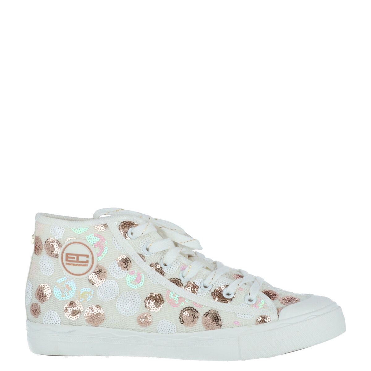 Enrico Coveri — Baskets ECW810710 blanc femme — vue 2