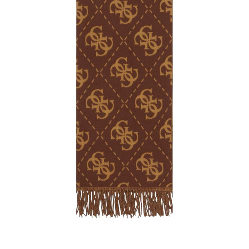 Guess — Écharpe marron femme — vue 3