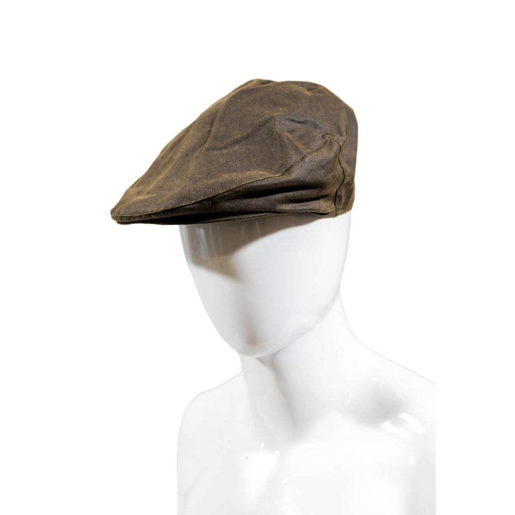 Barbour — Groene Wax Flat herenpet — afbeelding 5
