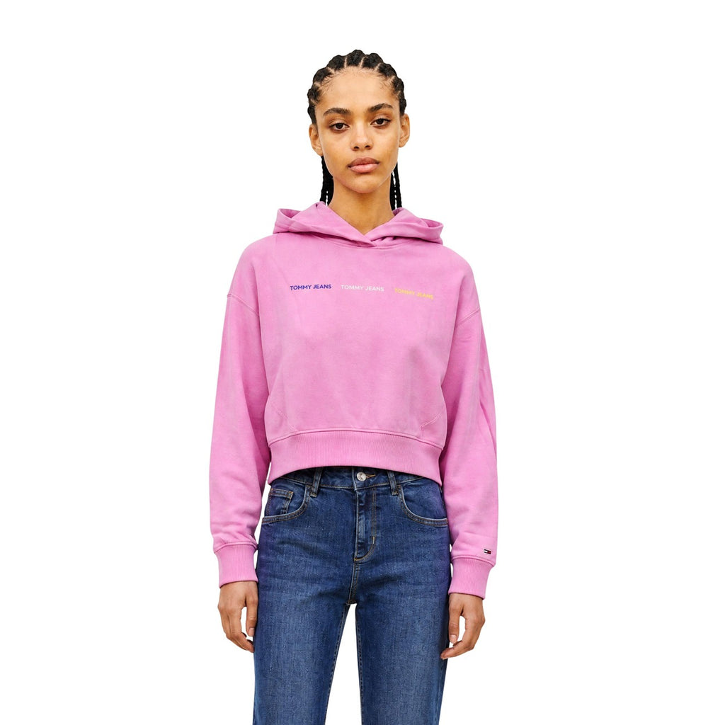 Tommy Jeans — Women’s pink hoodie