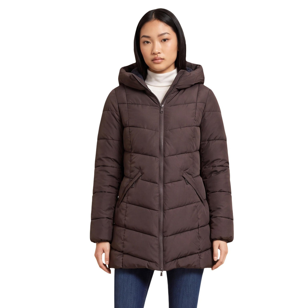 Choral — Veste à capuche marron femme