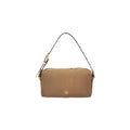 Pinko — Bauletto Trittico Suede Spray beige bag for women