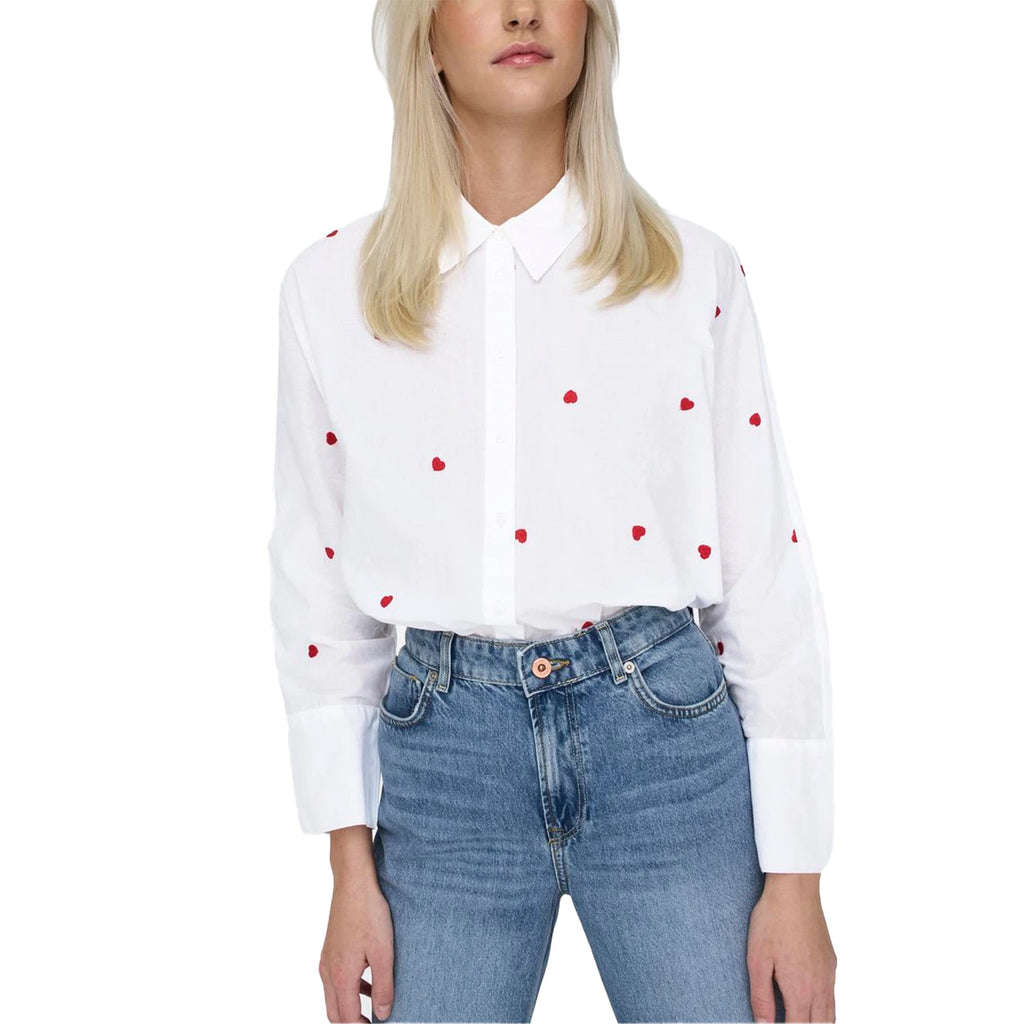 Only — overhemd ref. 15283743 wit voor dames — afbeelding 3