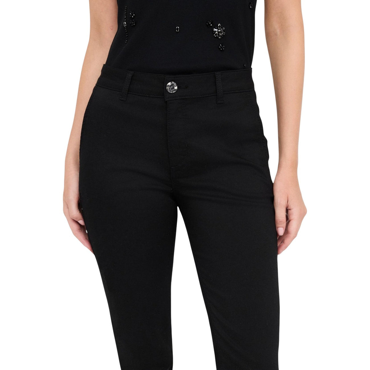 Liu Jo — Pantalon noir réf. MF5401 T7144 femme — vue 4