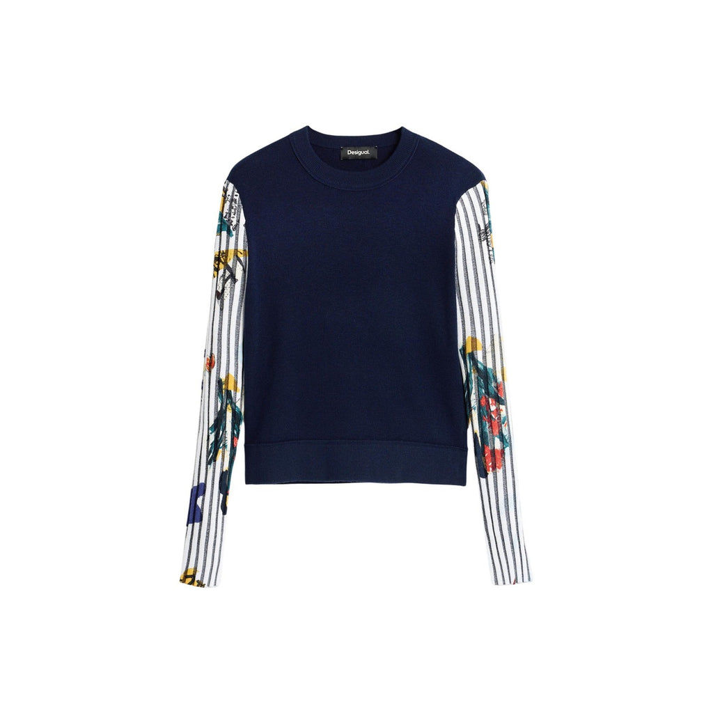 Desigual — Pull Marino bleu femme — vue 5