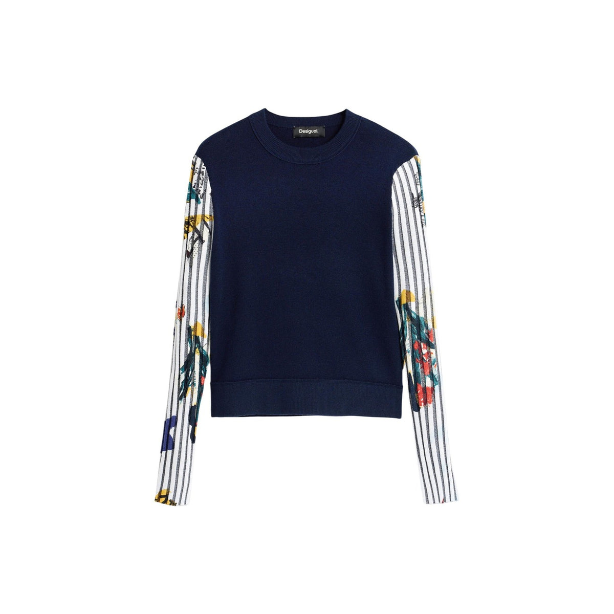 Desigual — Pull Marino bleu femme — vue 5