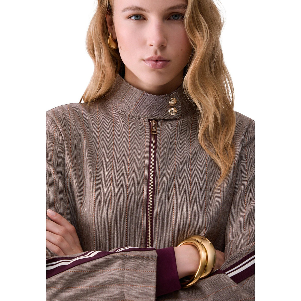 Liu Jo — Veste marron réf. GIACCA TS.NAVETTA femme — vue 3