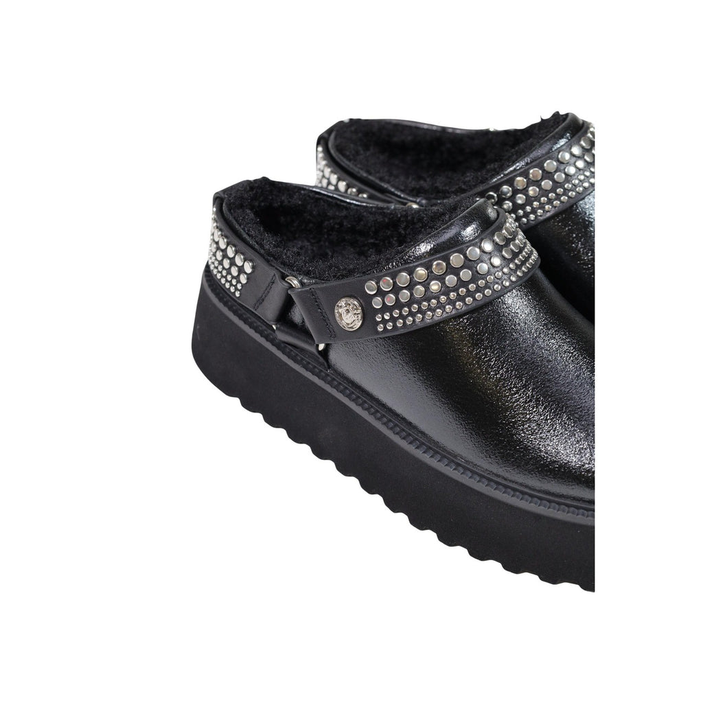 Pinko — Bottes Martina 05 en cuir noir femme — vue 4