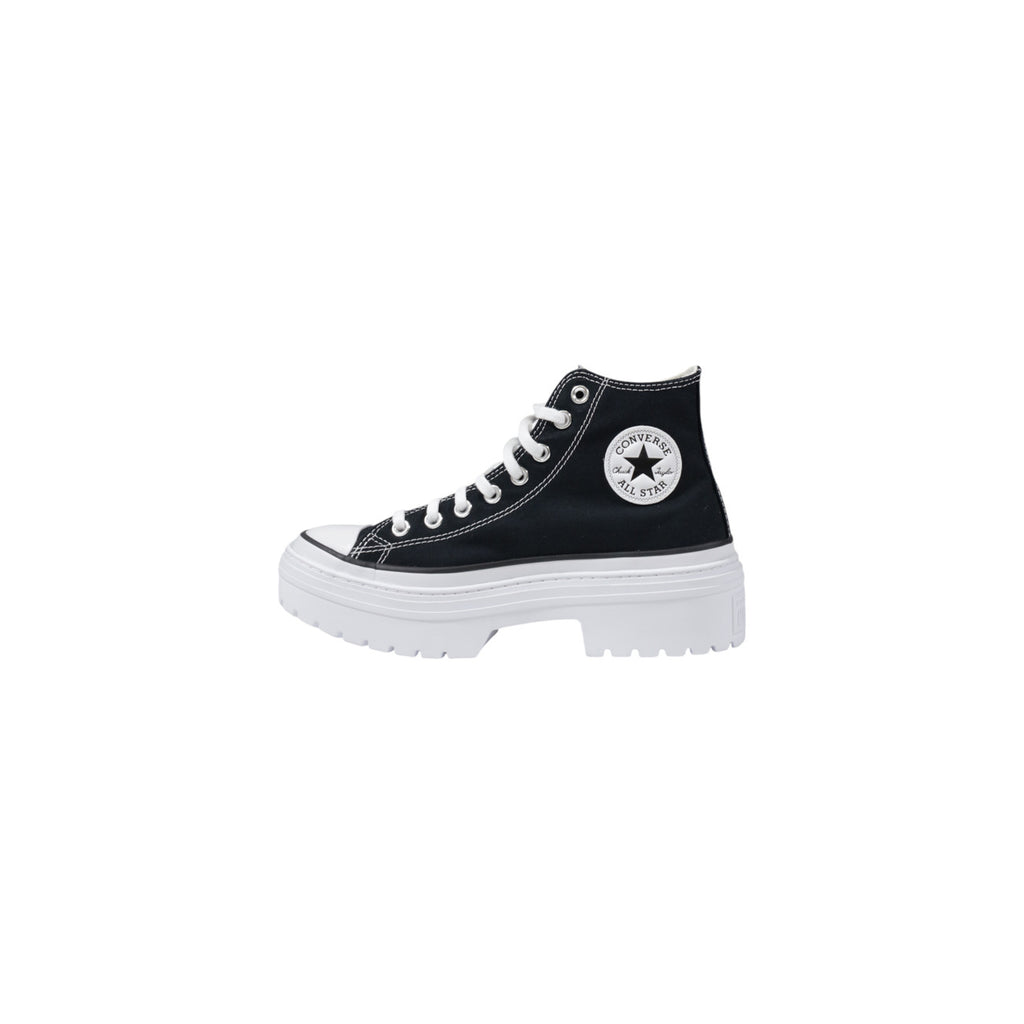Converse — Baskets réf. CHUCK TAYLOR ALL STAR LUGGED HEEL noir femme — vue 3