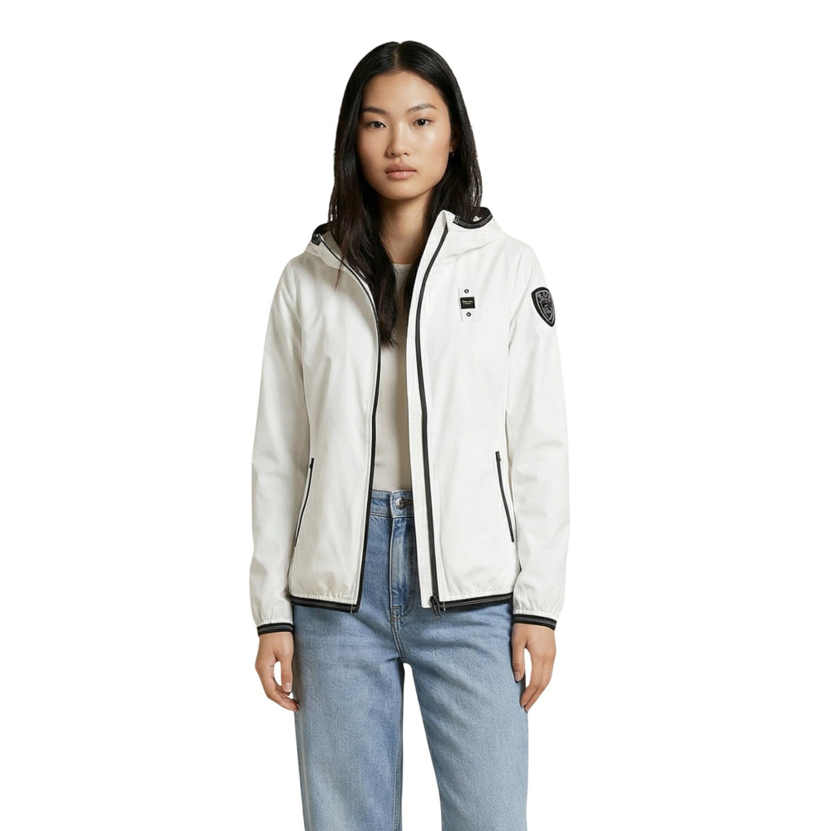 Blauer — Veste Nay blanche femme — vue 2