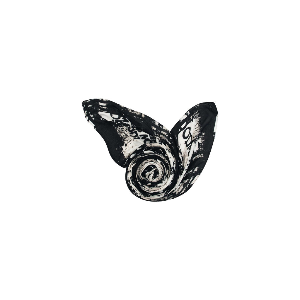 Desigual — Women’s white Lettering scarf — view 2