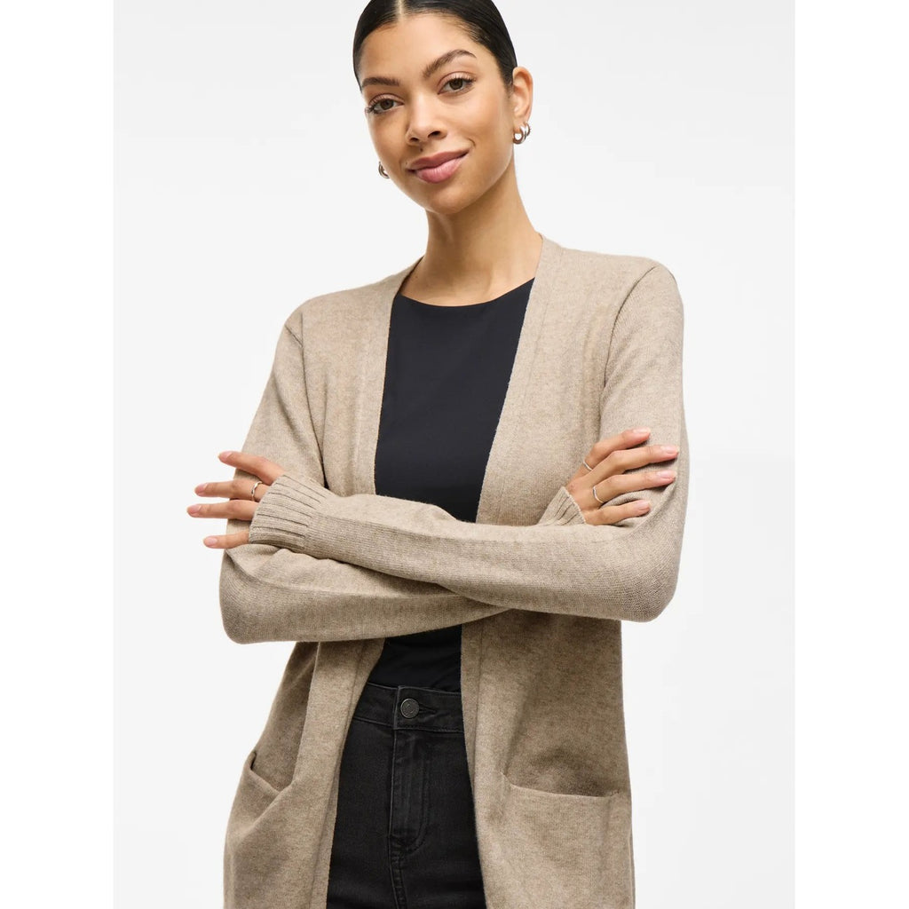 Vila Clothes — Cardigan WH7_24920127_BEIGE beige femme — vue 4