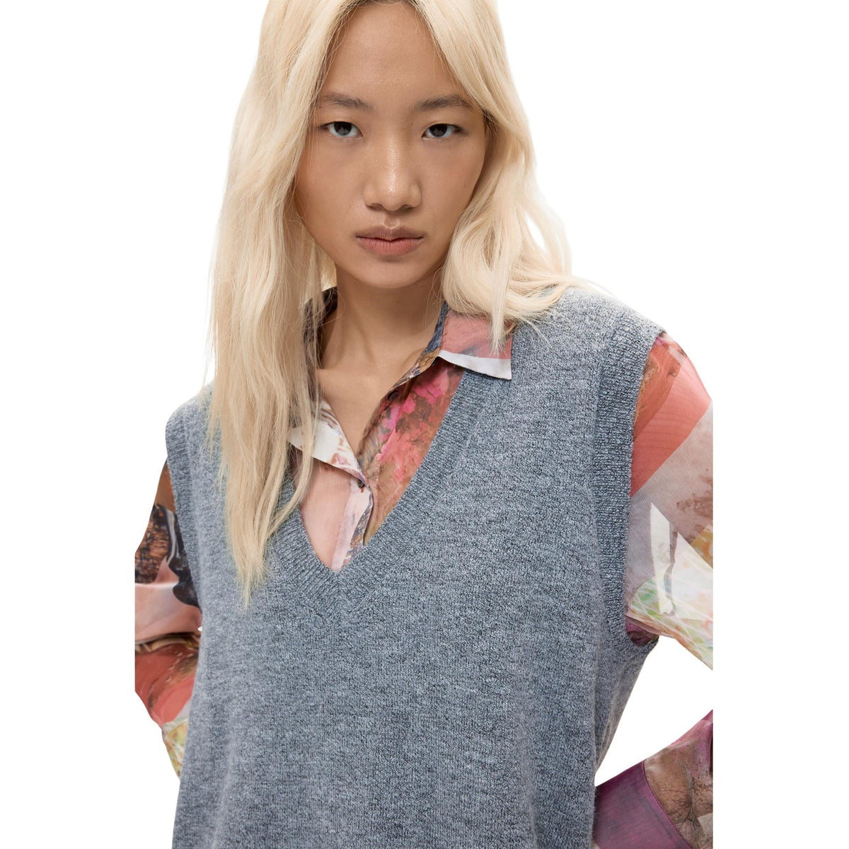 Desigual — Robe Nantes gris femme — vue 3
