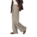 Only — Pantalon à carreaux ONLMIRIA marron femme