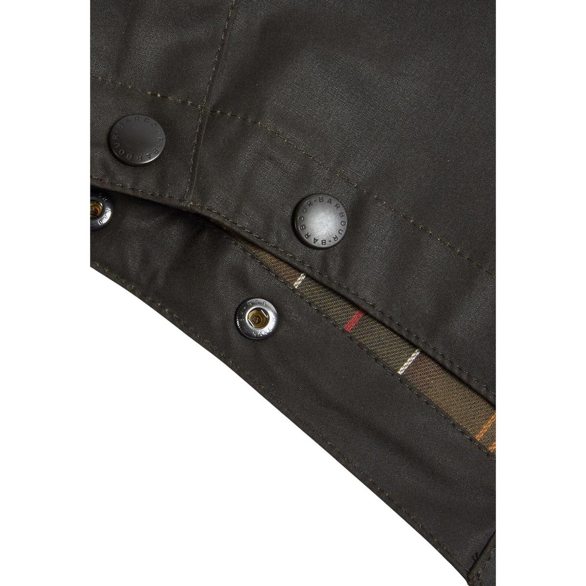 Barbour — Groene Classic Sylkoil capuchon — afbeelding 2