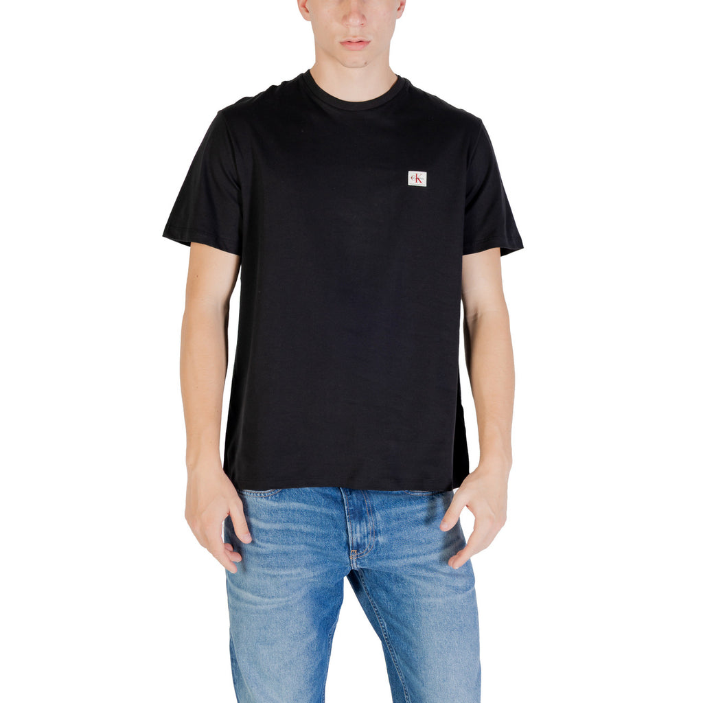 Calvin Klein Jeans — Men's black T-shirt LV04RC272G