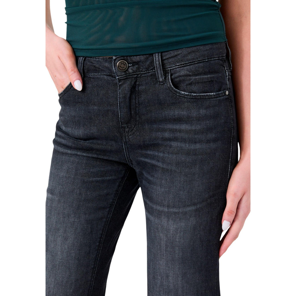 Guess — Jeans Beverly Low Rise zwart dames — afbeelding 4