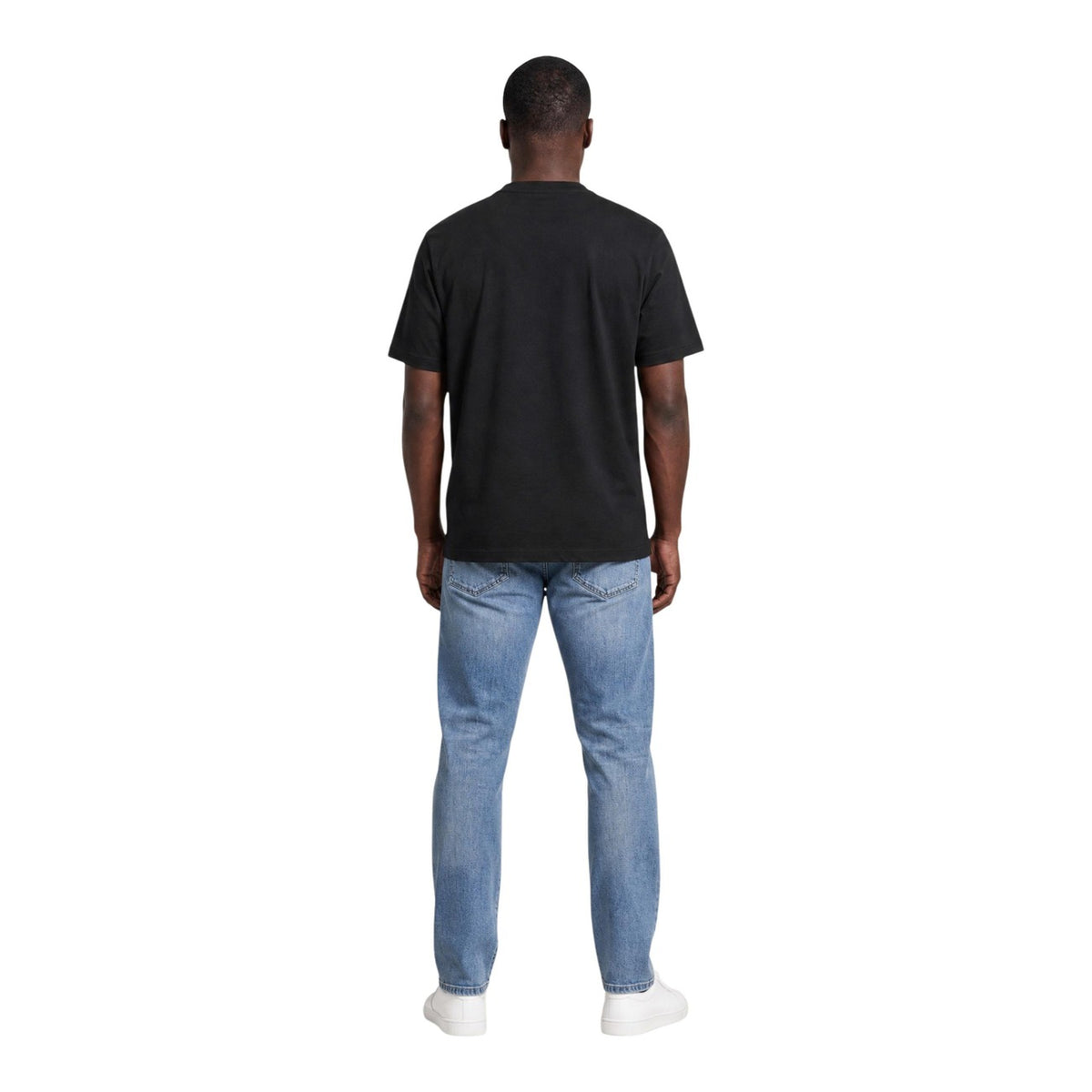 Calvin Klein Jeans — Schwarzes T-Shirt für Herren — Ansicht 5