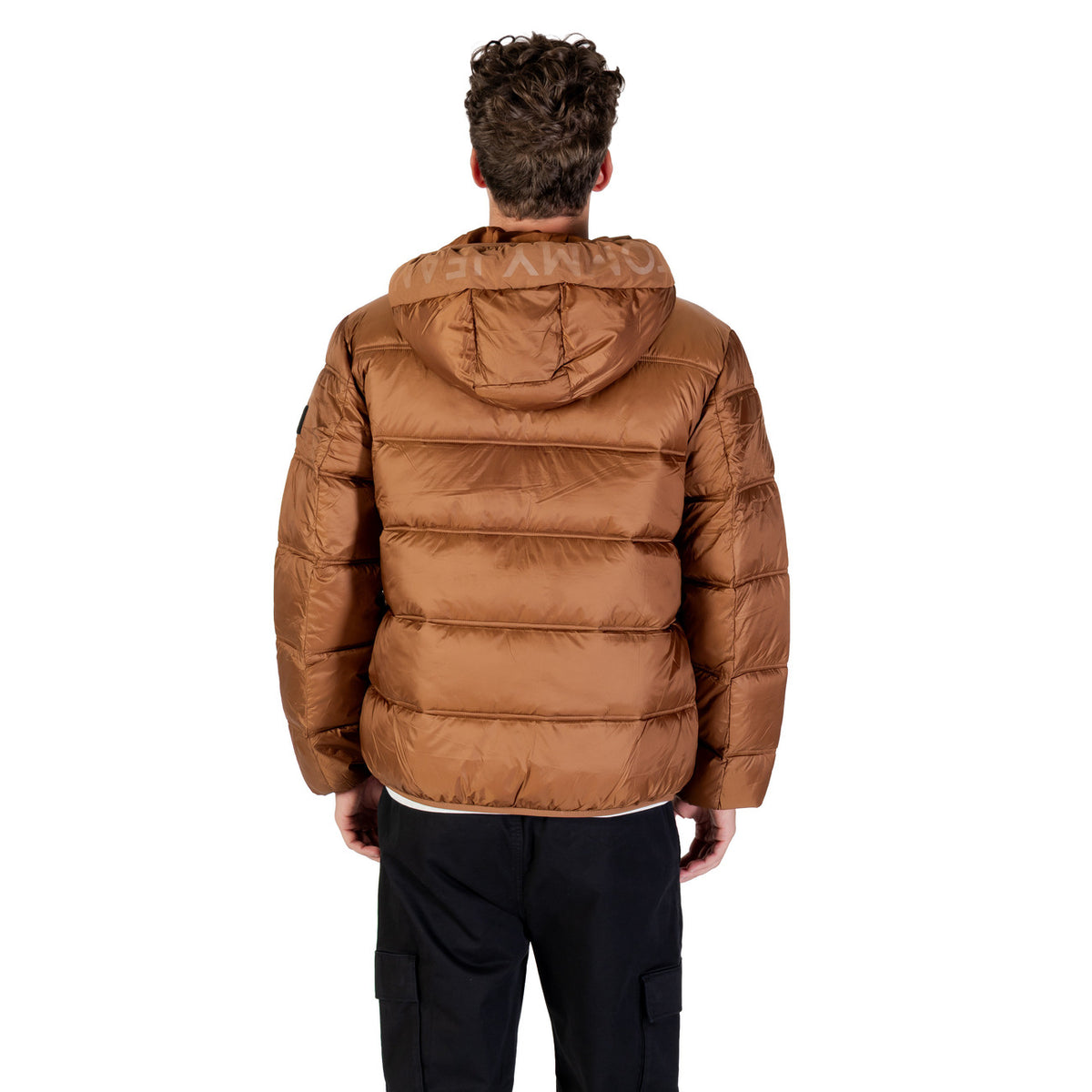 Tommy Jeans — Veste à capuche DM0DM22044 marron homme — vue 2