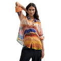 Desigual — Blouse Camsterdam orange femme