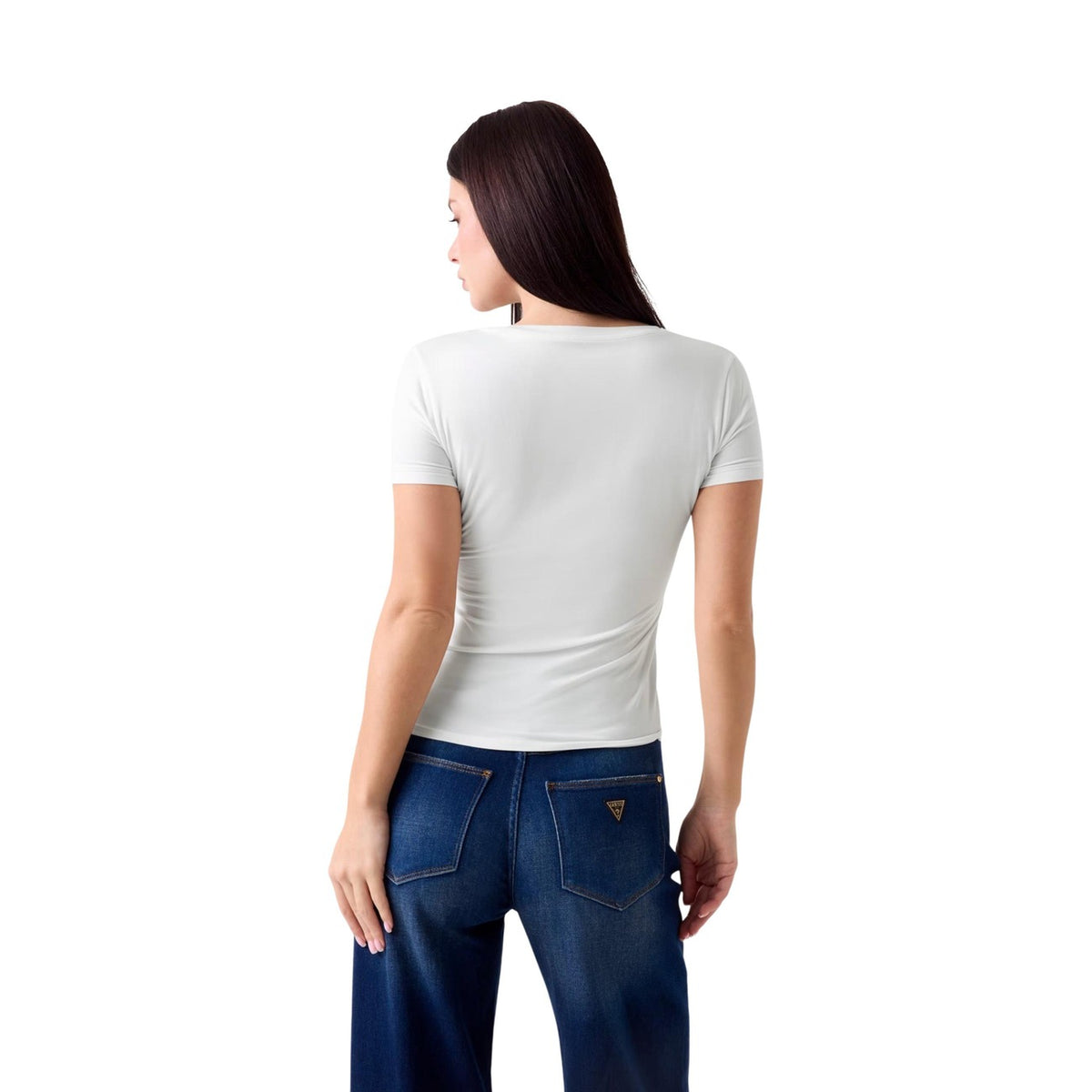 Guess — T-shirt New Mini Logo femme — vue 4