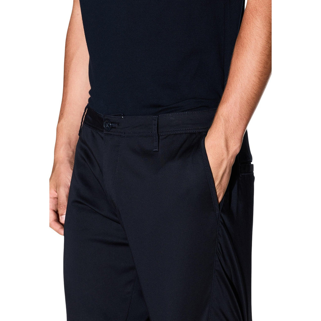 Armani Exchange — Pantalon stretch bleu homme — vue 4
