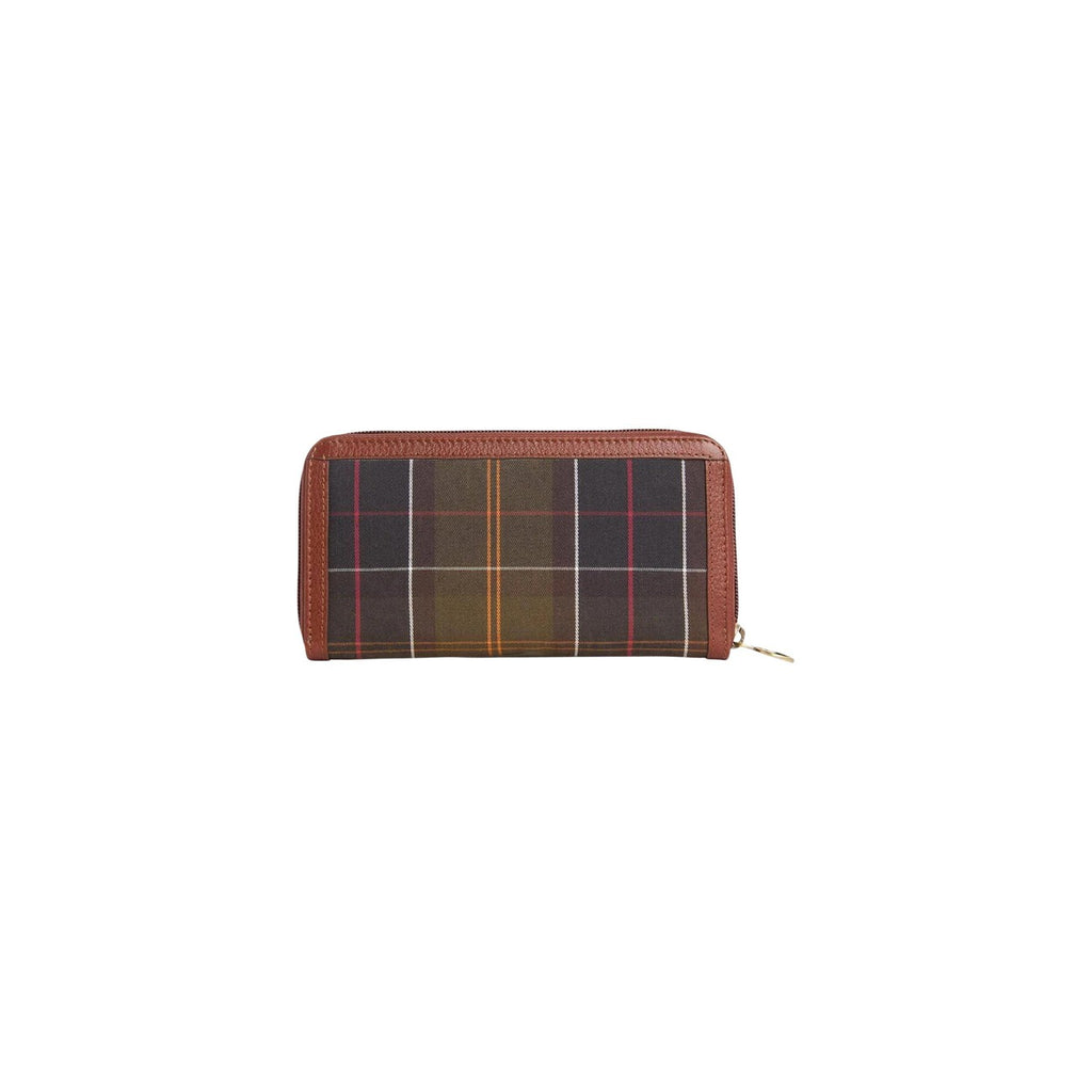 Barbour — Grüne Daphne Tartan Damen-Geldbörse — Ansicht 3