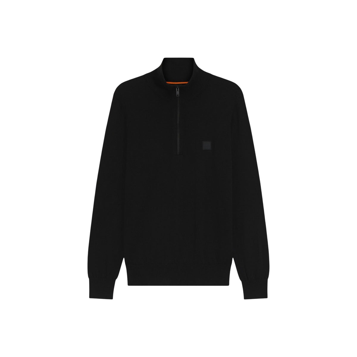 BOSS — Pull demi-zip Kanobix S coton-cachemire homme — vue 3