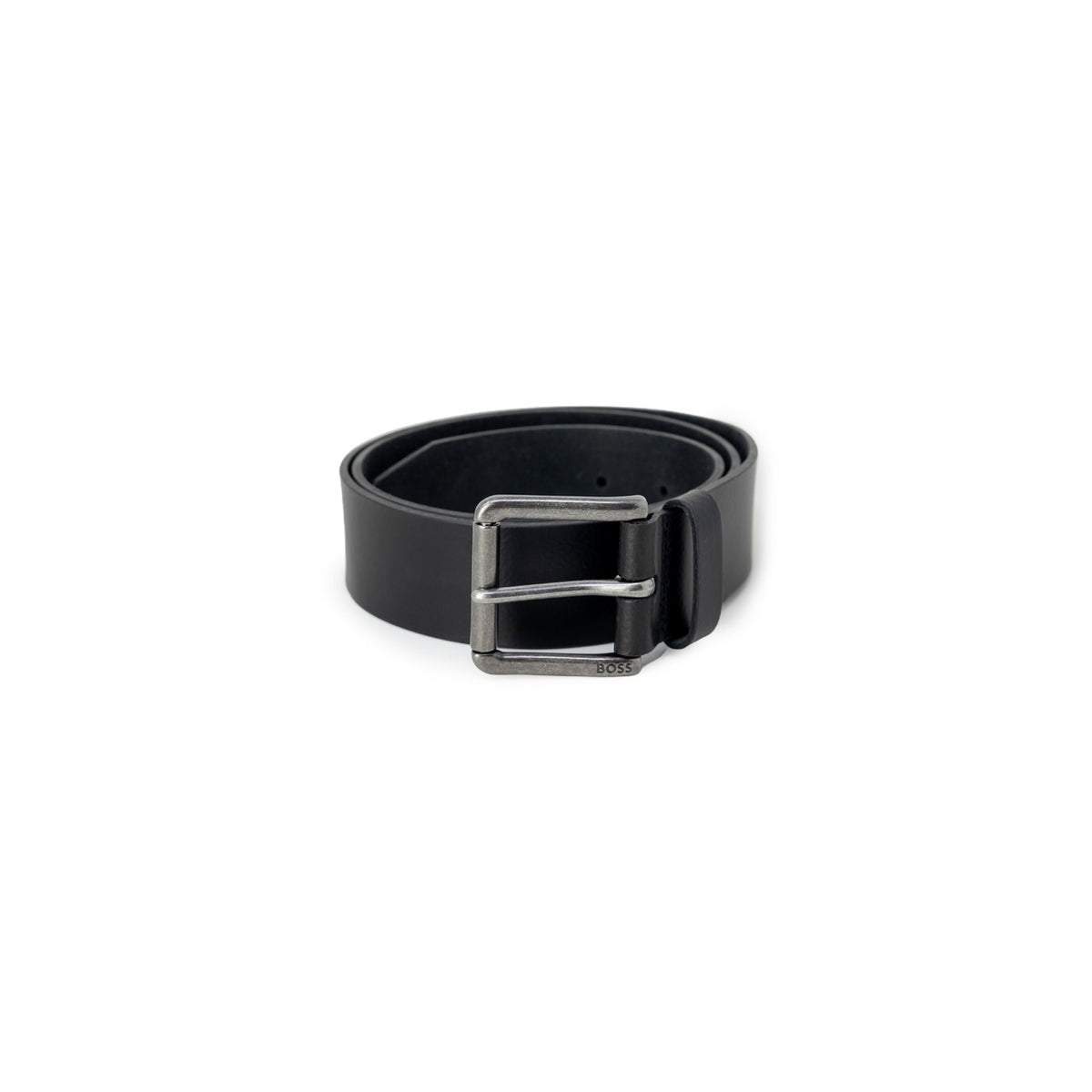 BOSS — Ceinture Joris 50491889 en cuir noir homme — vue 2