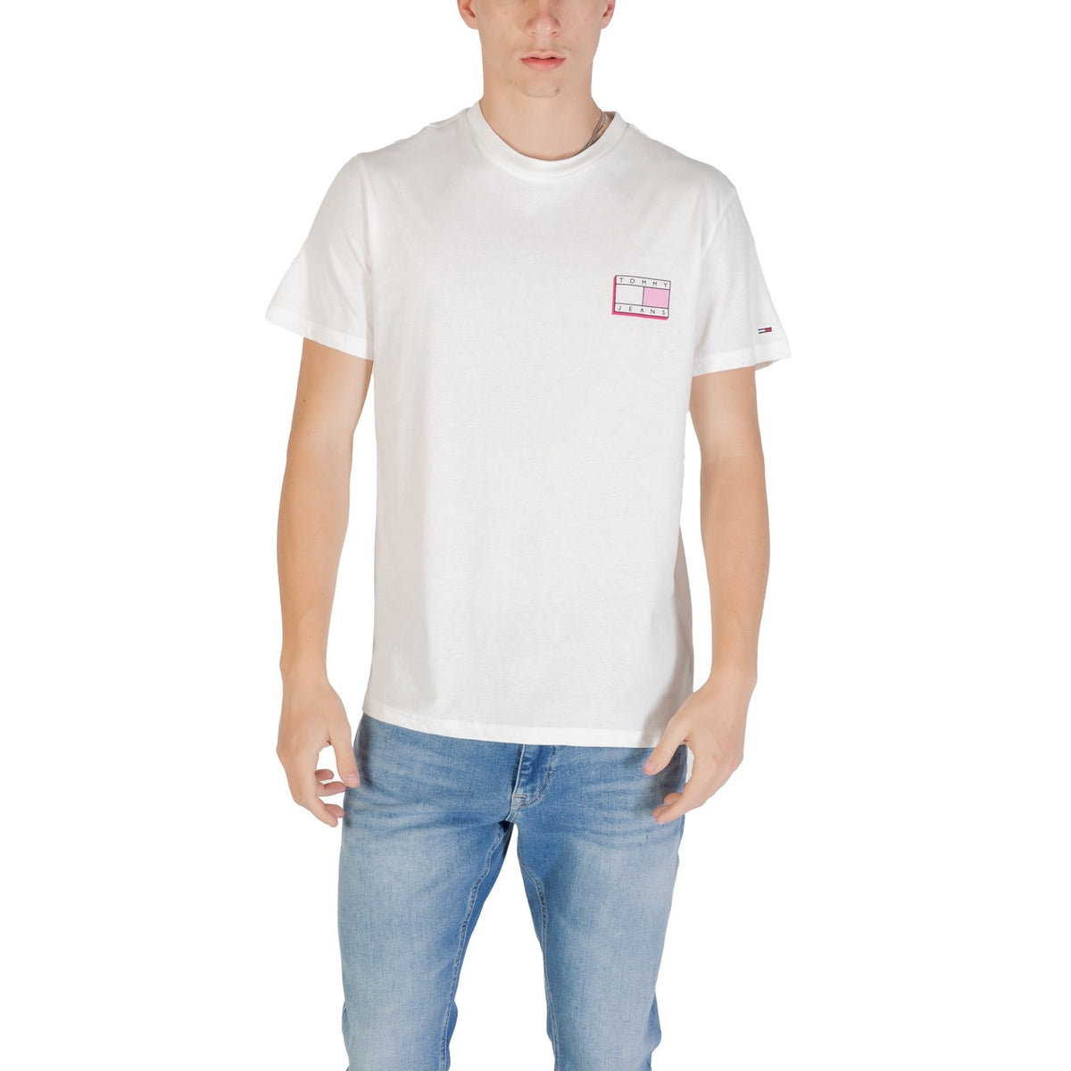Tommy Jeans — T-shirt DM0DM21577 en coton bio homme