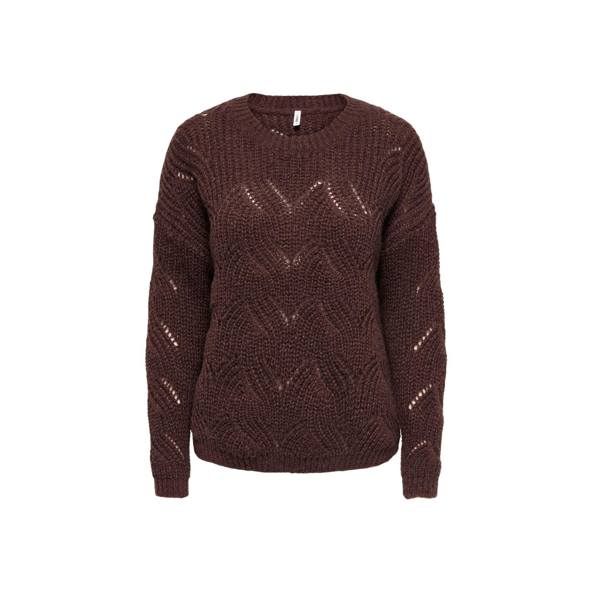 Only — ONLHANJA glittertrui met ronde hals voor dames — afbeelding 2