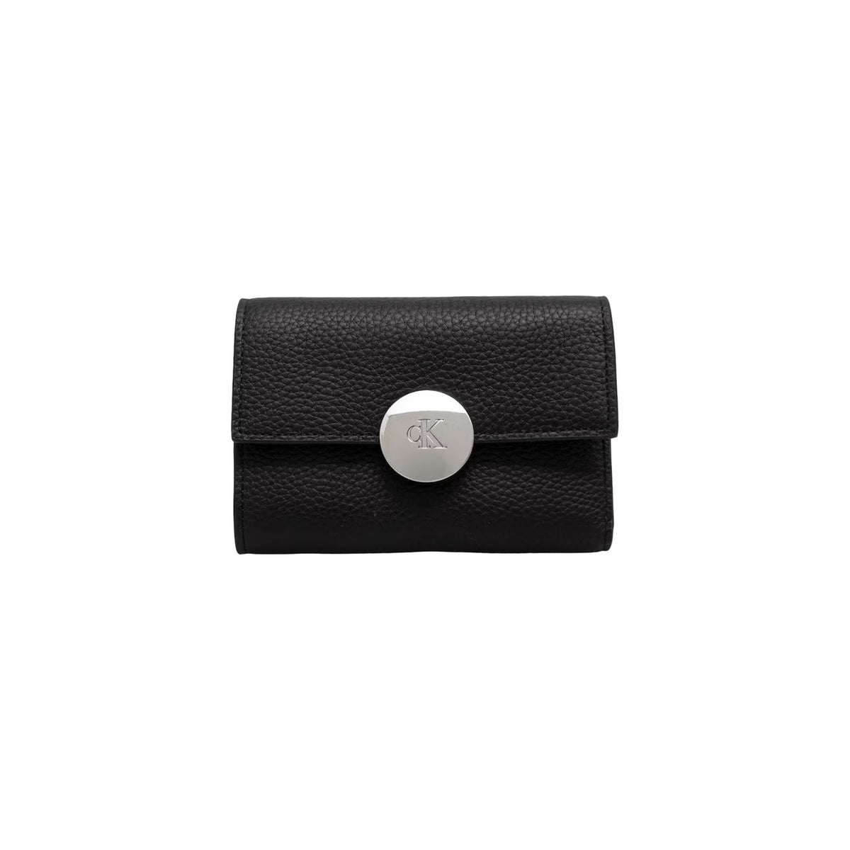 Calvin Klein — Geldbörse schwarz Art.-Nr. ROUND HW PEBBLE TRIFOLD für Damen