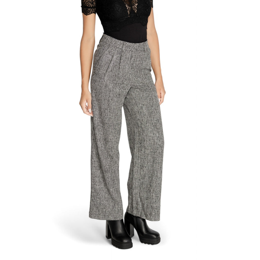 Vila Clothes — Damen-Hose 14098697 schwarz — Ansicht 3