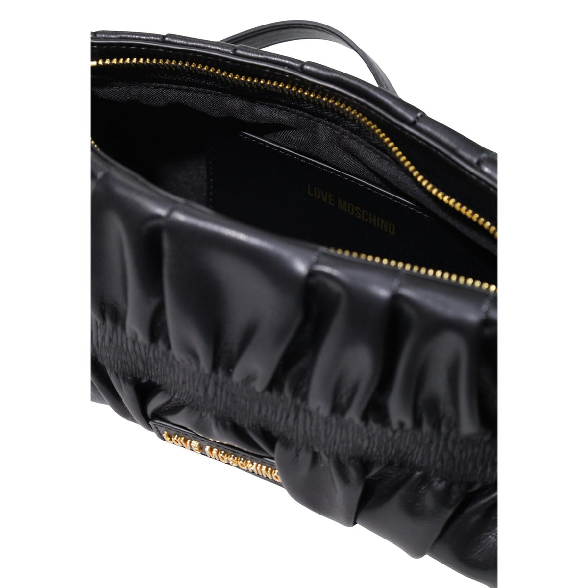 Love Moschino — Sac à main noir 27 × 16 × 8 cm femme — vue 5