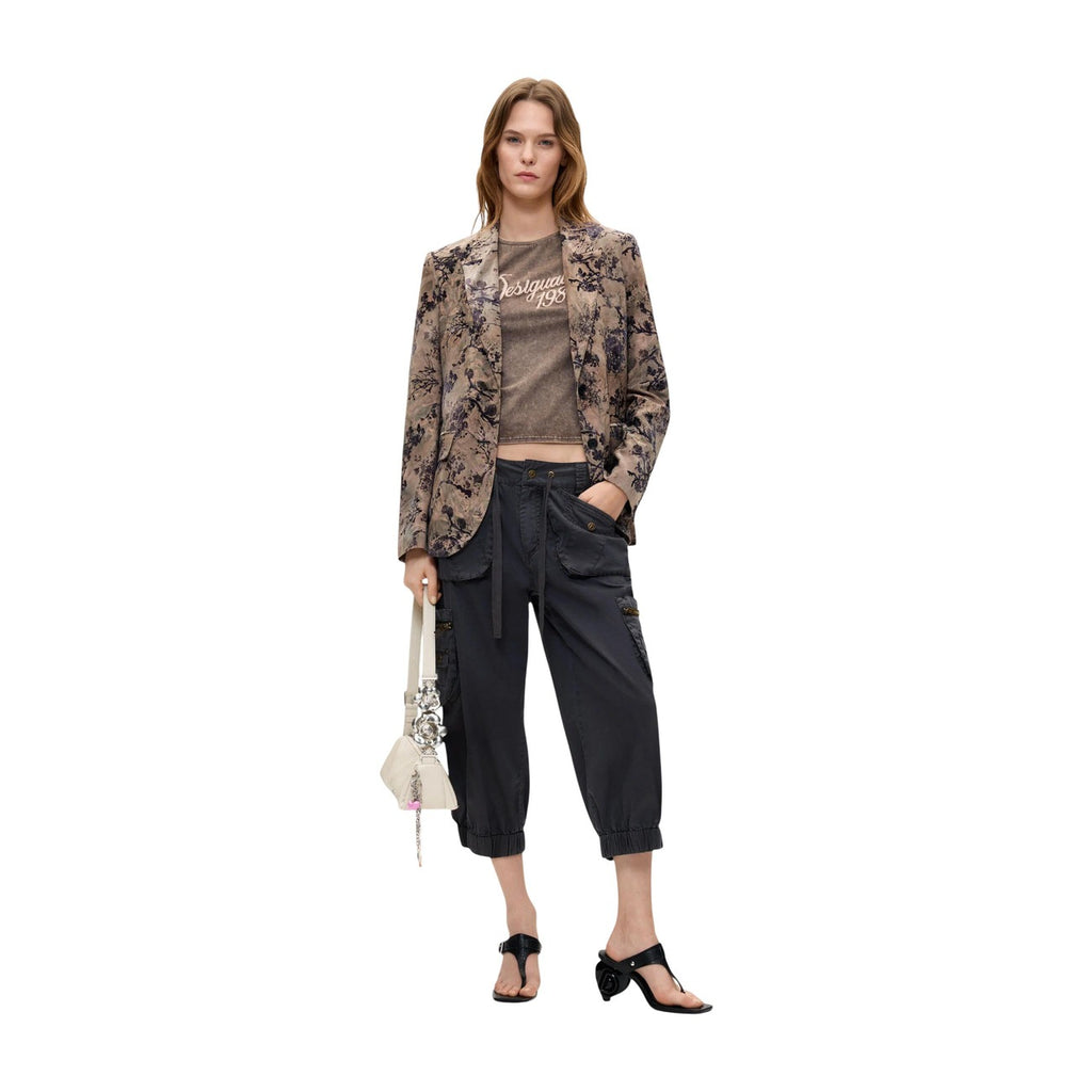 Desigual — Beige damesjas Cherrie — afbeelding 2