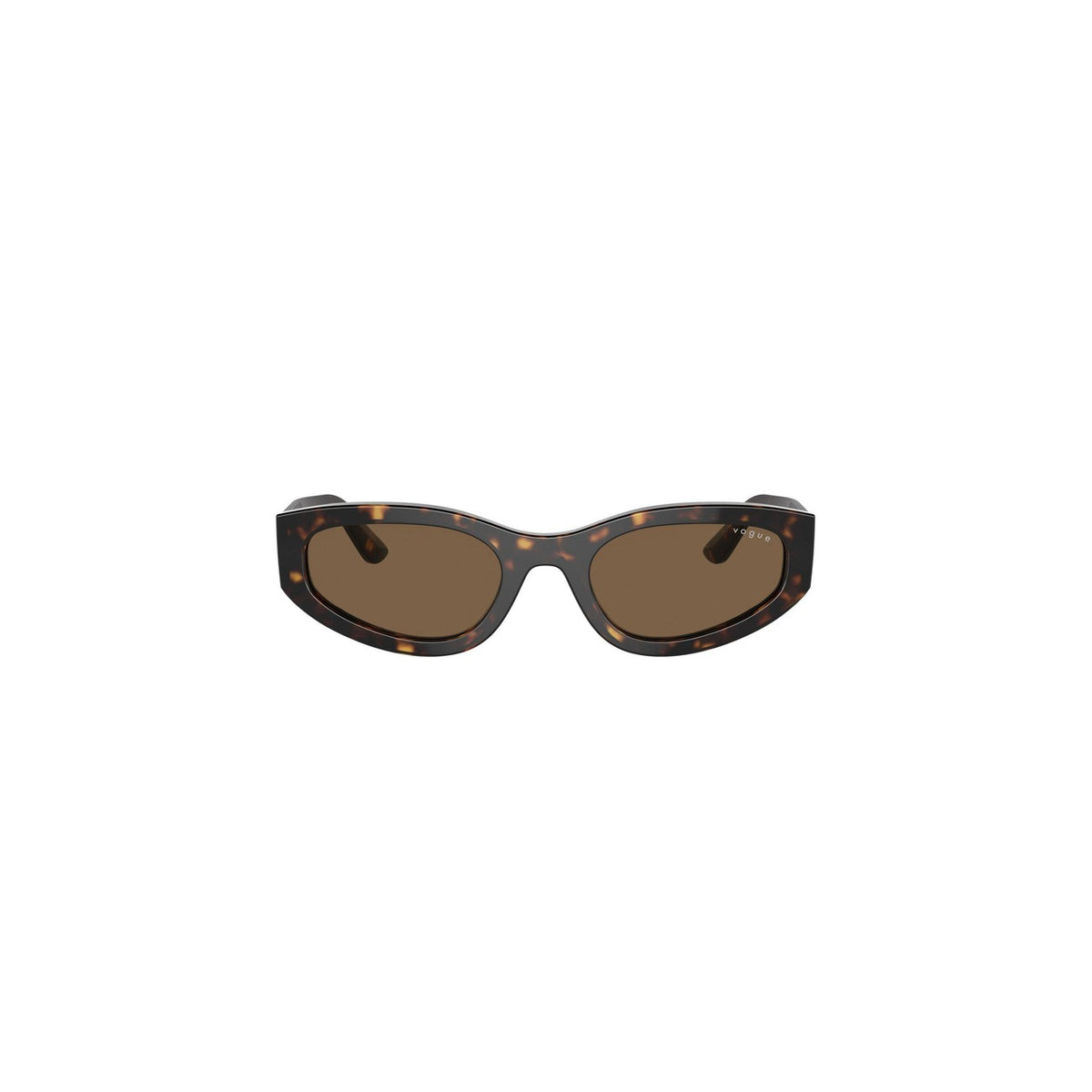 Vogue Eyewear — Women's 54mm Brown Acetate Geometric Sunglasses