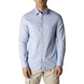 Armani Exchange — Chemise 8NZCGB bleu clair homme