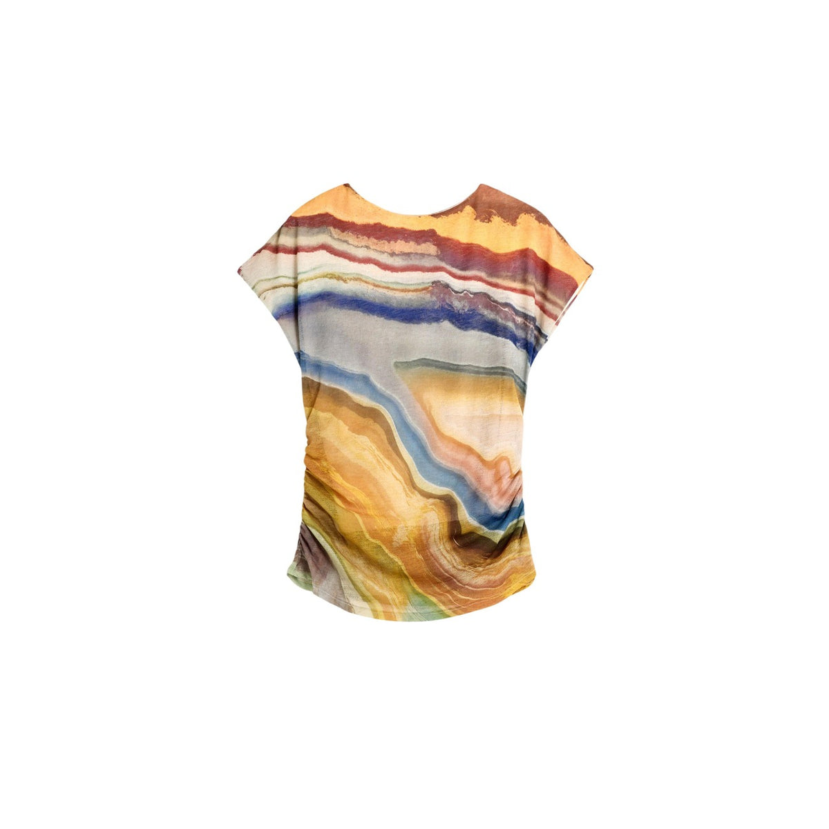 Desigual — T-shirt Reikiavik beige dames — afbeelding 5