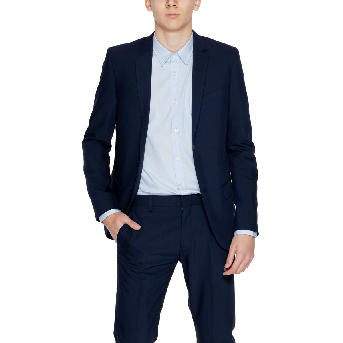 Antony Morato — Veste réf. MMJS00032-FA600255 bleu homme — vue 4