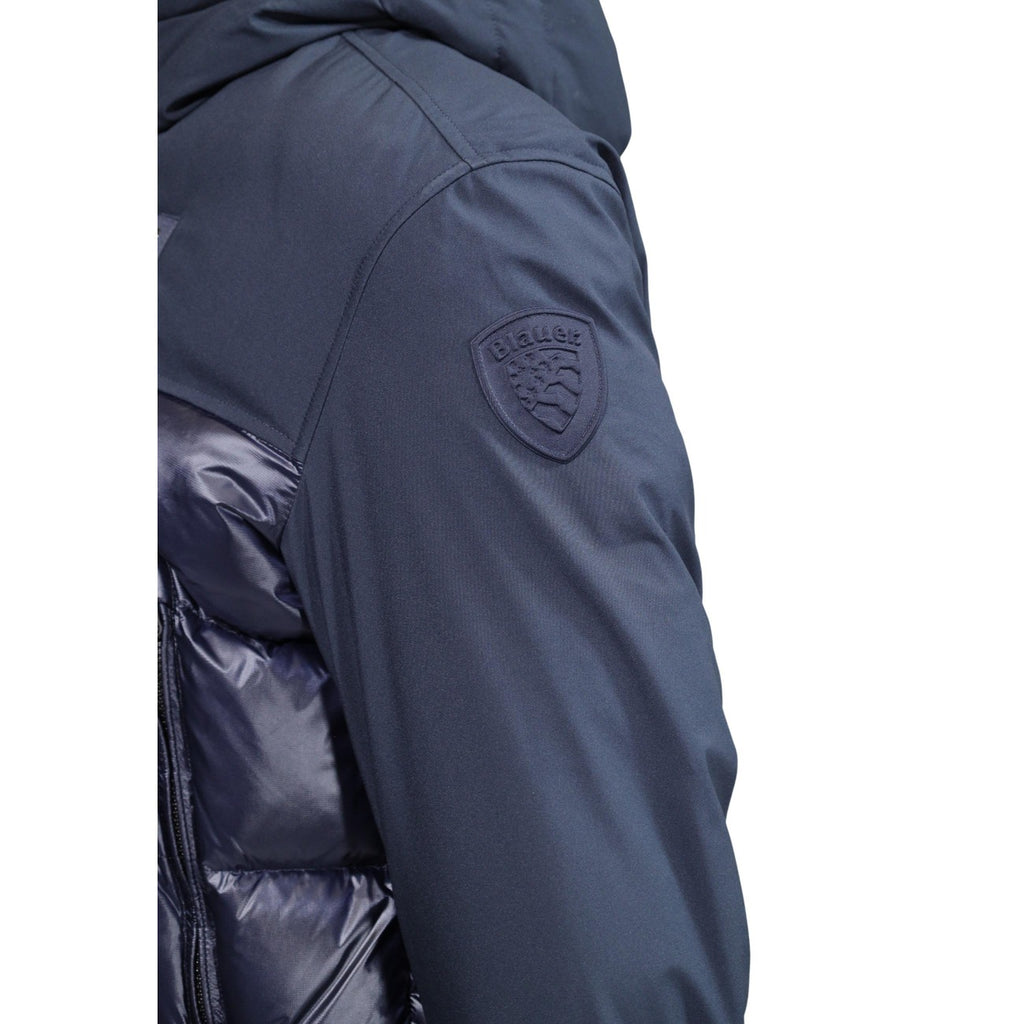 Blauer — Men's blue Brook down jacket — view 5