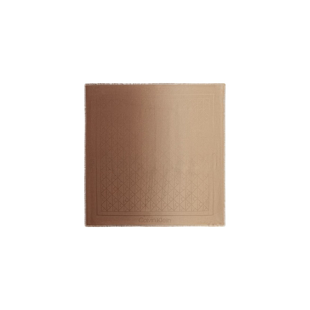 Calvin Klein — Beige scarves ref. GRADIENT EMBLEM SQUARE SCARF 70X woman