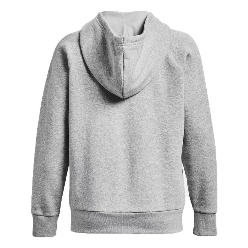 Under Armour — Damen-Hoodie mit Reißverschluss — grau — Ansicht 2